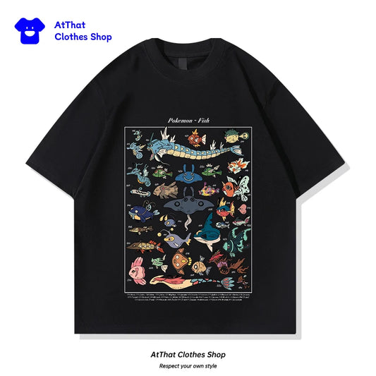 pokemon Fish Guide Tee