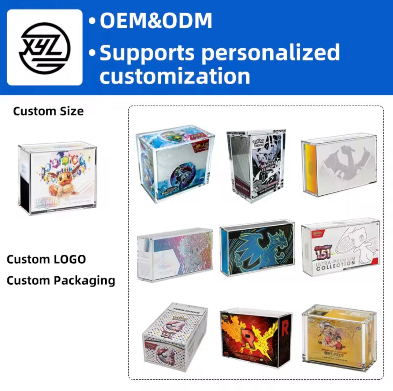 Pokemon ETB Acrylic case