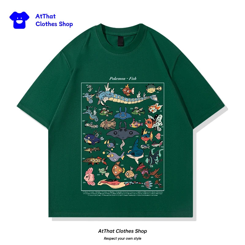 pokemon Fish Guide Tee