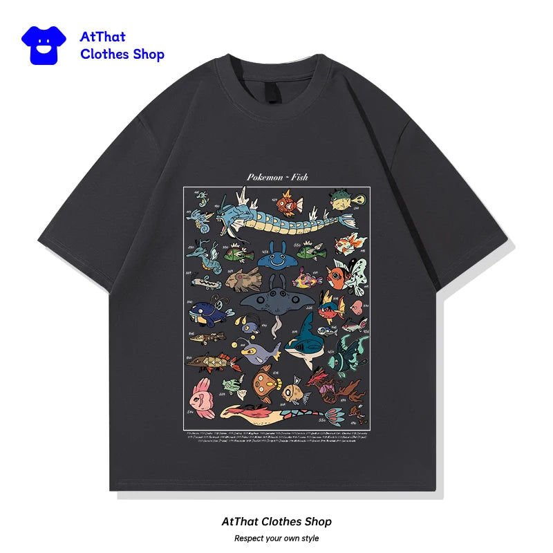 pokemon Fish Guide Tee