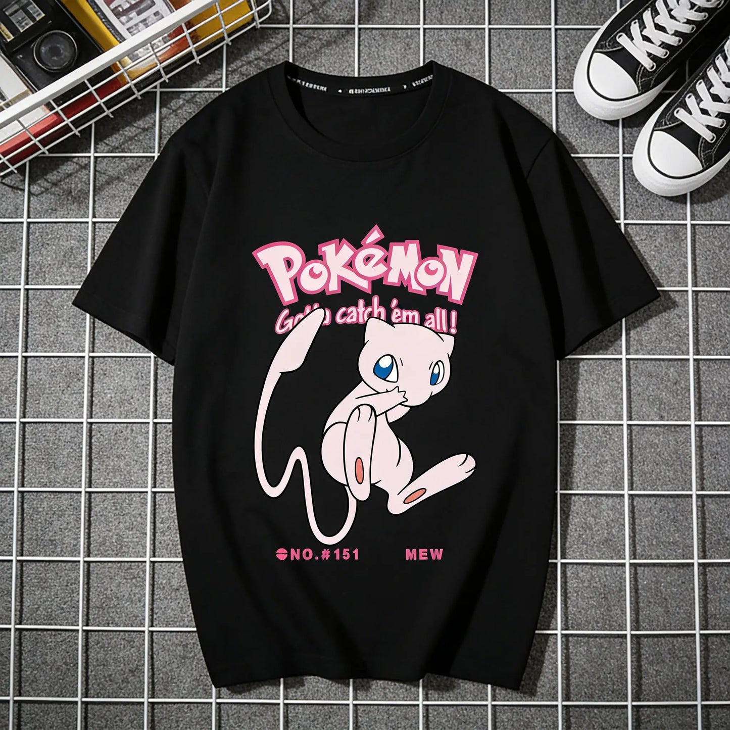 Y2K oversized Pokemon t-shirt