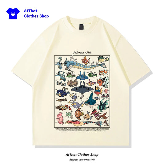 pokemon Fish Guide Tee