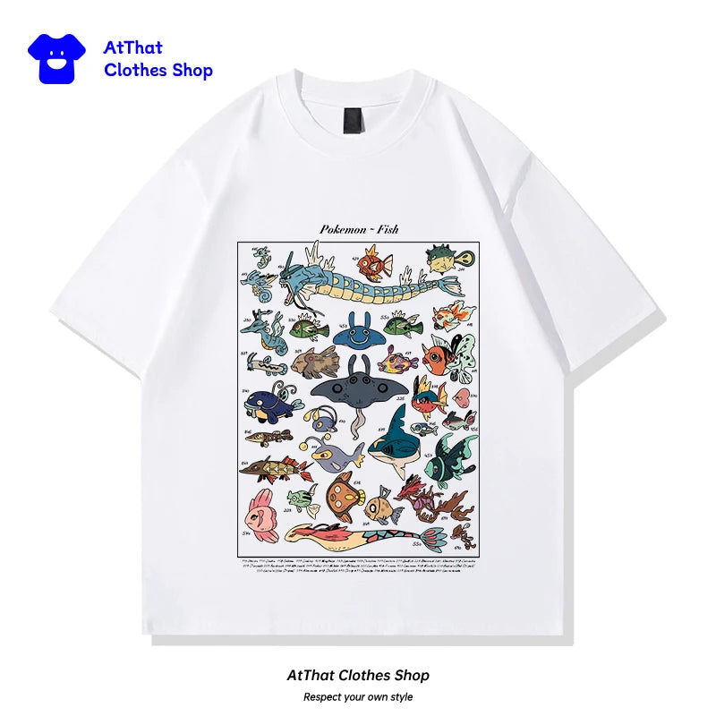 pokemon Fish Guide Tee