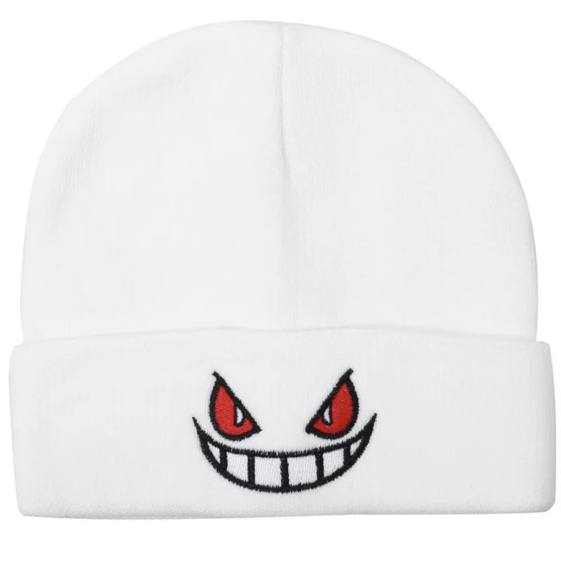 Pokemon Knitted Hat Gengar Warm Cap Plush Hats Anime Cosplay Party Supplies Creative Funny Birthday Gifts Toys