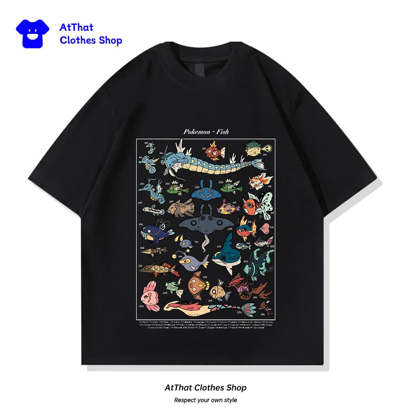 pokemon Fish Guide Tee