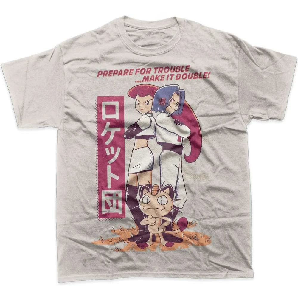 Pokemon TeamRocket T-shirt Pure Cotton