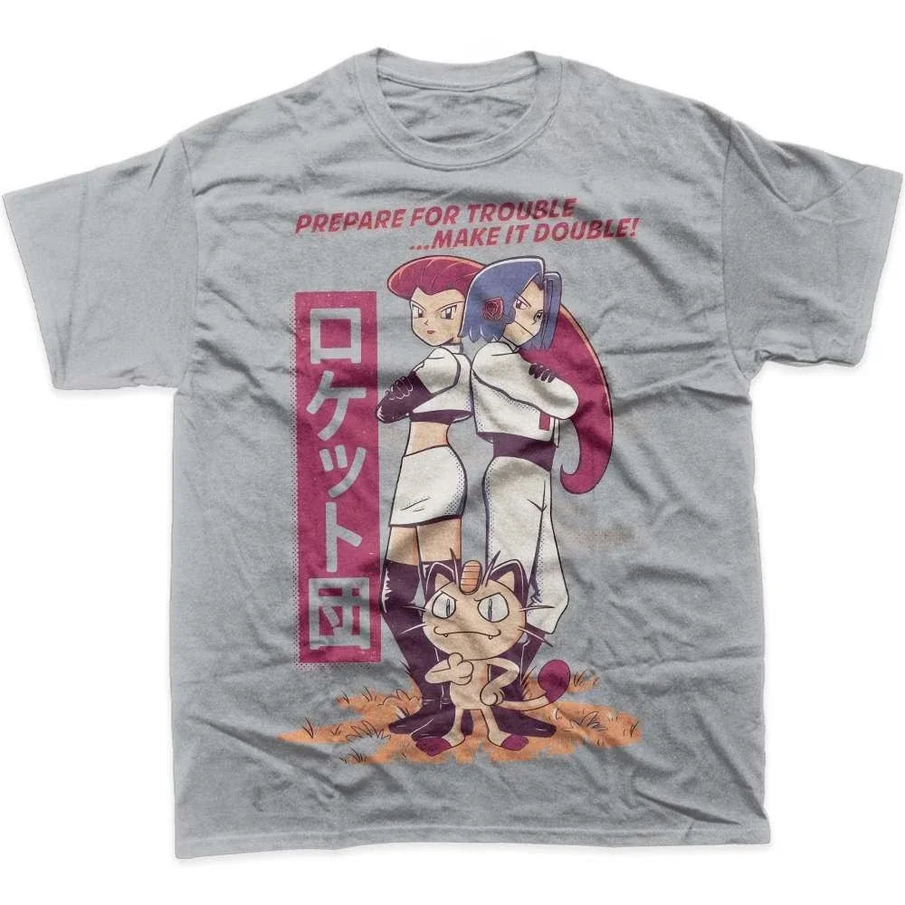 Pokemon TeamRocket T-shirt Pure Cotton