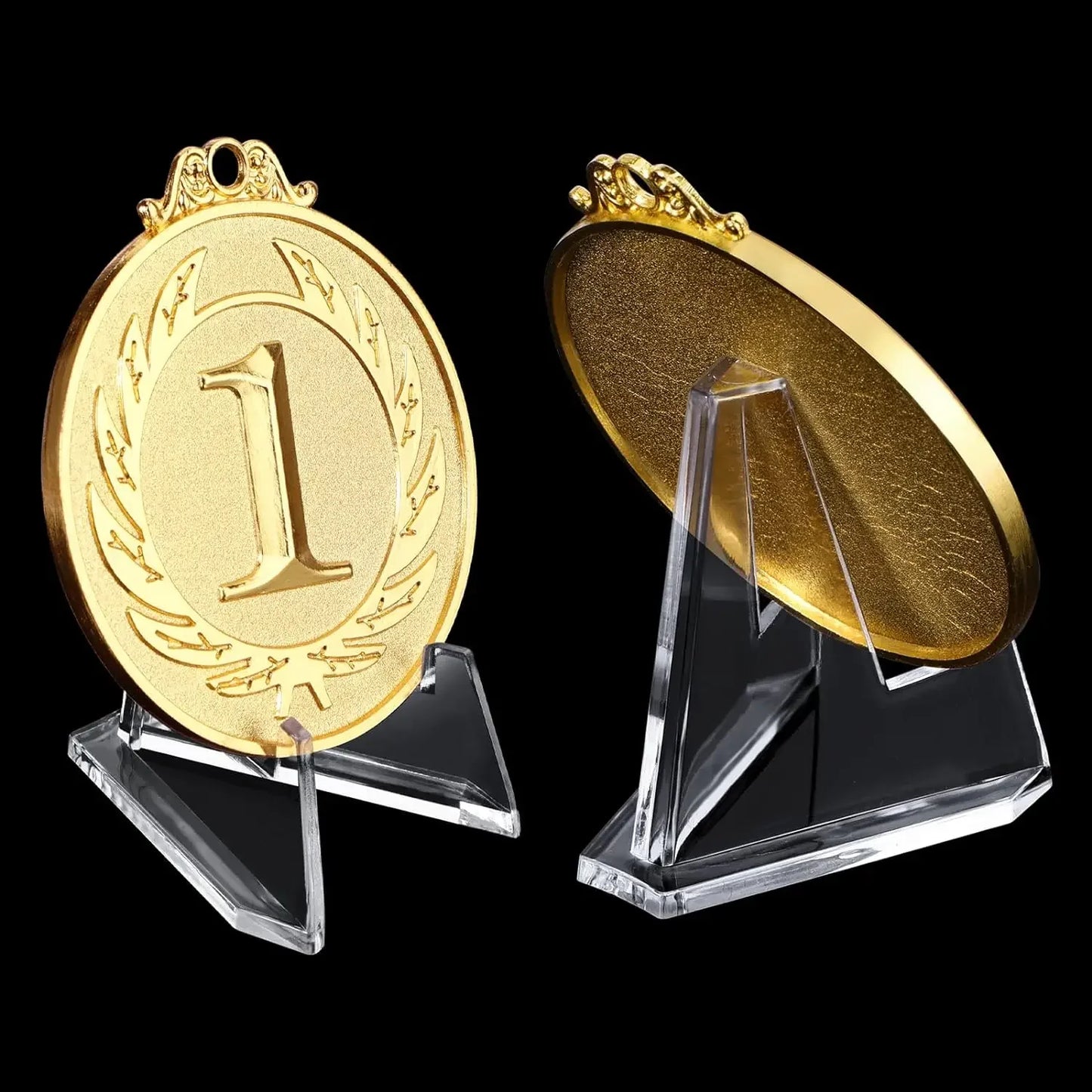 1-10Pcs Card Display Stand Acrylic Easel Card Display Sports Card Holder Coin Display Stand Holders Trading Trading Card Stand