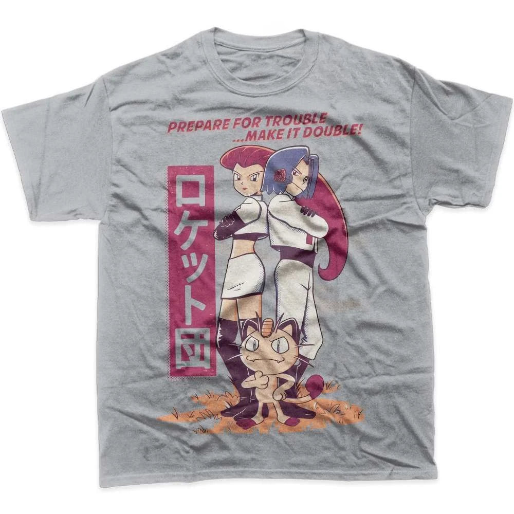 Pokemon TeamRocket T-shirt Pure Cotton