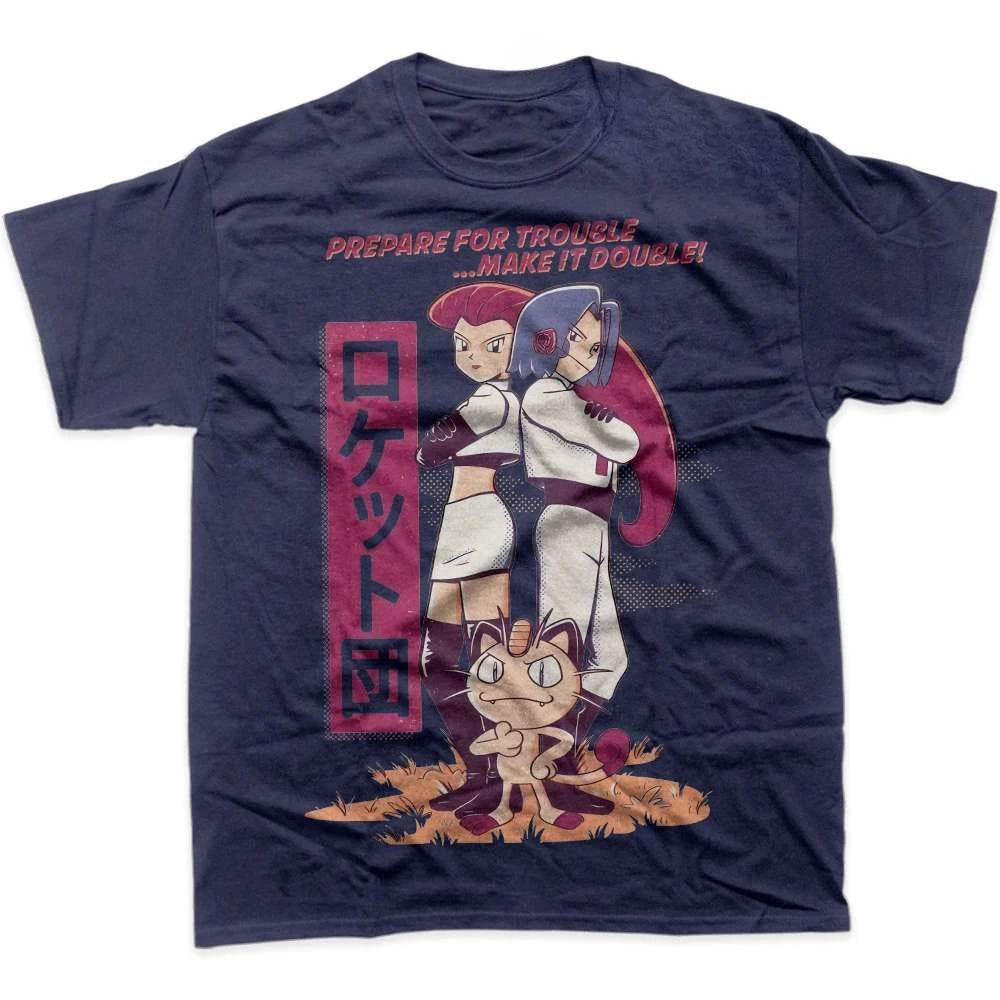 Pokemon TeamRocket T-shirt Pure Cotton