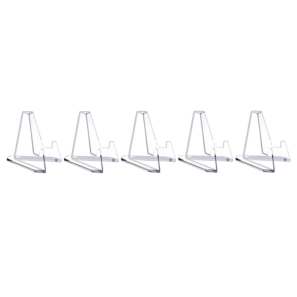 1-10Pcs Card Display Stand Acrylic Easel Card Display Sports Card Holder Coin Display Stand Holders Trading Trading Card Stand