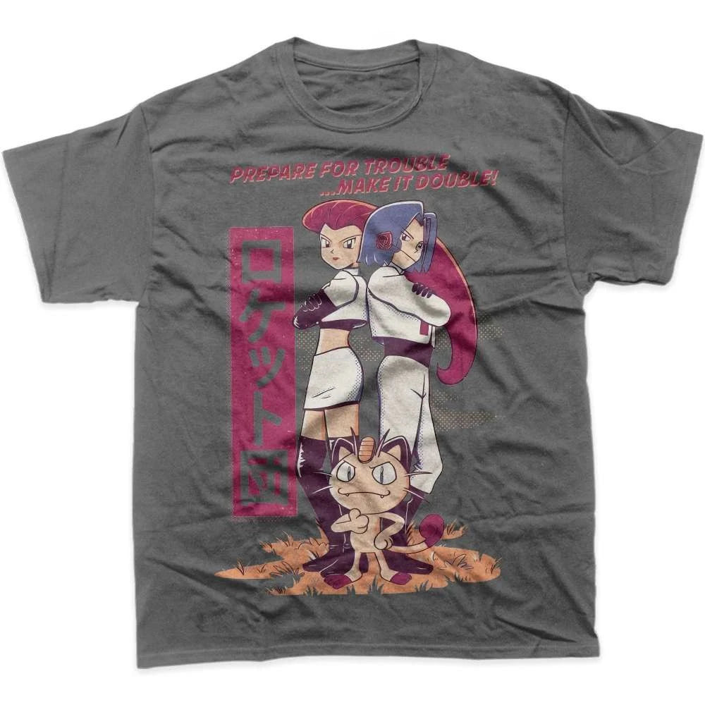 Pokemon TeamRocket T-shirt Pure Cotton