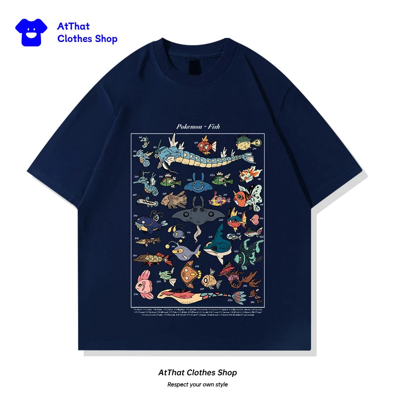 pokemon Fish Guide Tee